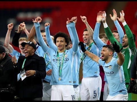 لحظة تتويج مانشستر سيتي بالكاس لحظات جميلة شاهد قبل الحذف