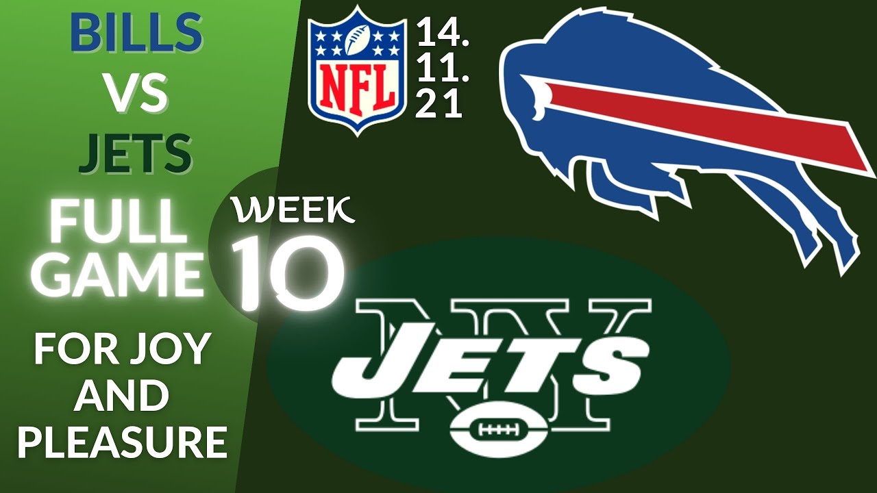 🏈Buffalo Bills vs New York Jets Week 10 NFL 2021-2022 Full Game Watch Online, Football 2021
