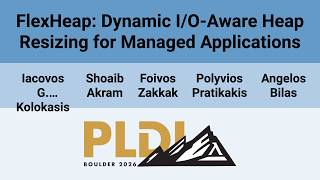 [PLDI'26] FlexHeap: Dynamic I/O-Aware Heap Resizing for Managed Applications