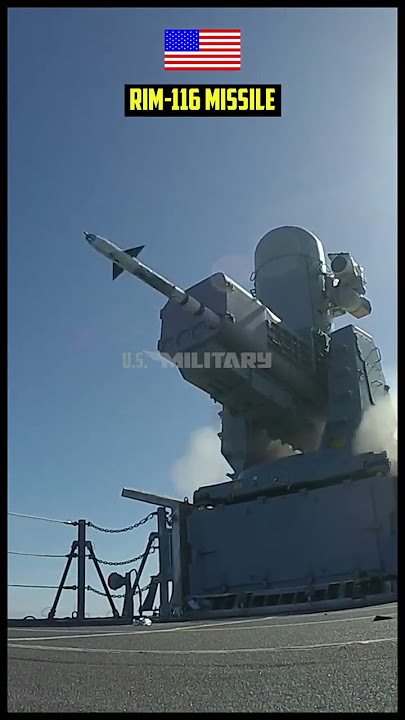 Scary Firing of RIM-116 Rolling Airframe Missile Can Destroy Anti-Ship Cruise Missiles of Enemy