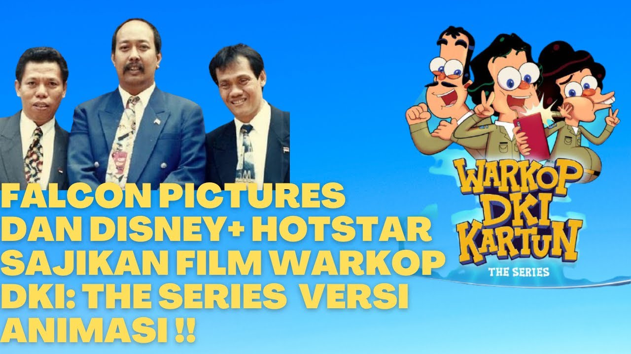  Buat Yang Penasaran, Warkop DKI Kartun : The Series Sudah Bisa Dinikmati Di Disney + Hotstar!!