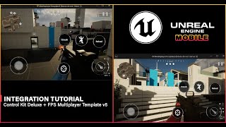 Unreal Engine 5.2 | Tutorial Control Kit Deluxe + FPS Multiplayer Template v5