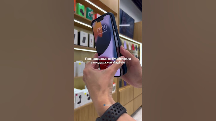 Анимация при надевании чехла MagSafe uBear на iPhone 14 Pro