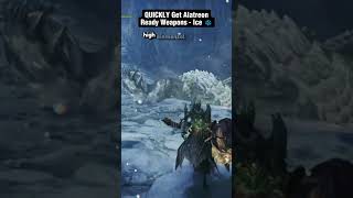 Weapons Vs Alatreon - Ice Monster Hunter World