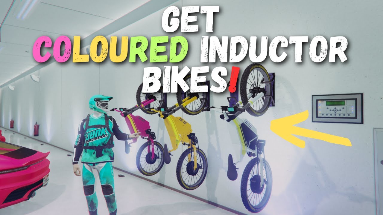 HOW TO GET COLOURED INDUCTOR BIKES IN GTA ONLINE YouTube