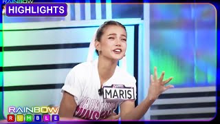 Maris, sobrang excited sumagot sa "Rainbow Rumble" | Rainbow Rumble