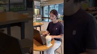 When Oleap P200b Pro Meets a Crowded Cafe: Call Test Magic!