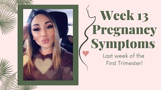 13 weeks Pregnant Symptoms & The Start of First Trimester (What to Expect at 13 weeks Pregnant)