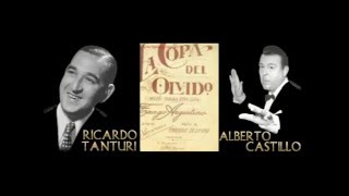 Video thumbnail of "Con los amigos (A mi madre). Ricardo Tanturi con Alberto Castillo. Vals. 1943"