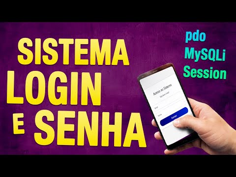 Sistema de Login e Senha em PHP com PDO e Session