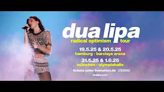 Dua Lipa - Radical Optimism Tour | Live Nation GSA thumbnail