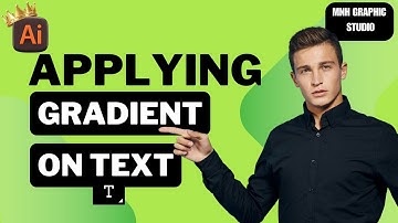 Why Gradient is not working on text in illustrator? | Gradient is working on _text By use of tricks