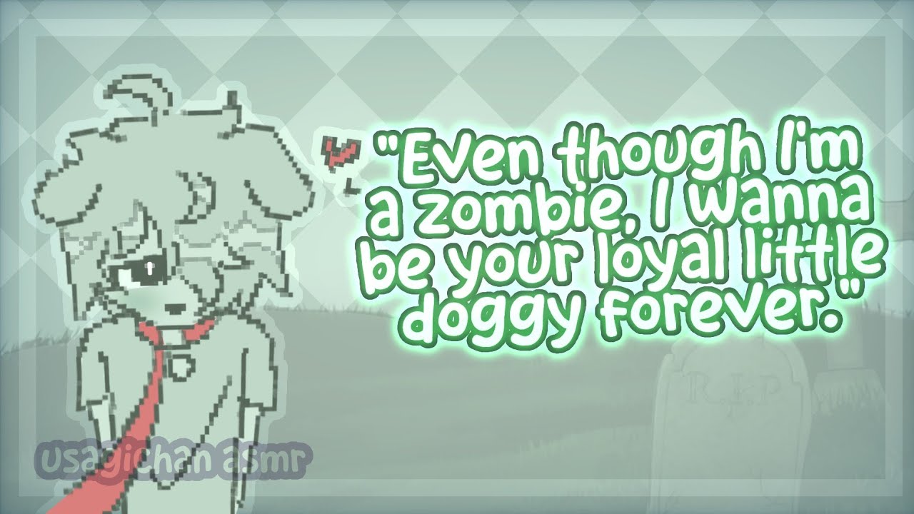 this zombie wont bite ♡ [m4a femboy asmr, clingy, dogboy speaker, fluff, sniffing, sleep aid]