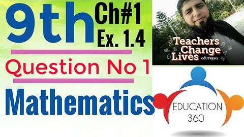 9th Class Math, Lec 1, Exercise 1.4 Question no 1 - Ch 1 Matrices - Matric part 1 Math
