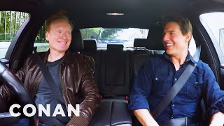 Conan Drives With Tom Cruise