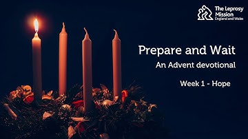 Prepare and Wait - an Advent devotional - Hope