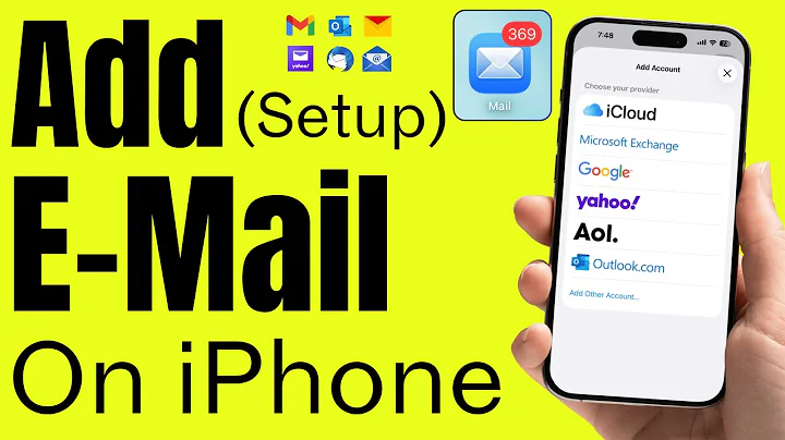 How to Add/Set Up E-Mail on iPhone Mail App (2025)