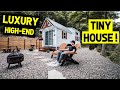 LUXURY CUSTOM BUILT HIGH END TINY HOUSE (Full Airbnb Tiny Home Tour)
