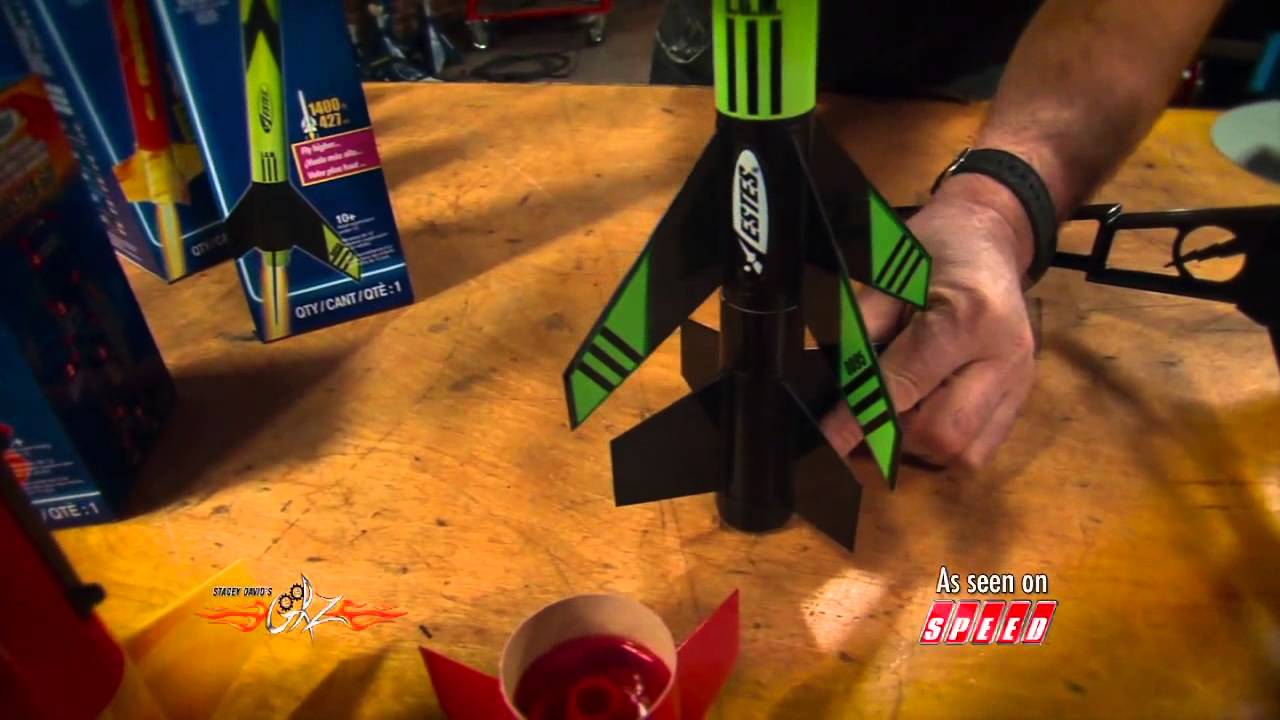 Stacey David's GearZ Estes Rockets YouTube