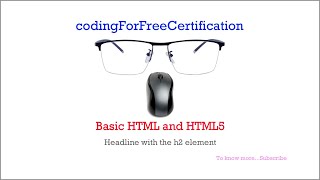 Famous Basic HTML and HTML5 | Headline with the h2 Element | freecodecamp | 2 of 28 Net Worth