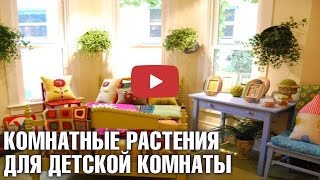 видео Цветы для детской комнаты