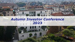 Autumn Investor Conference 2023