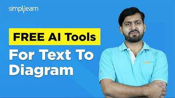 FREE AI Tools For Text To Diagram And Inforgraphics | AI Tools For Text To Diagrams | Simplilearn