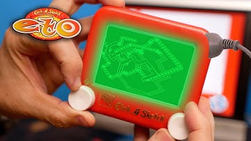 An ELECTRONIC Plug and Play Etch-A-Sketch !!?