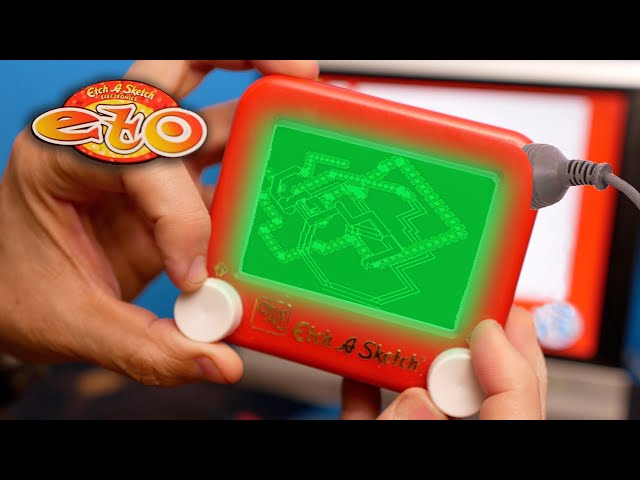 Etch A Sketch - Classic Drawing Board with Magic Screen 60th Anniversary  Pocket Size - A & D Products NY Corp. Cool Toy Den