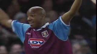 Game 13 December 1998, Villa 3-2 Arsenal, Villa Park.