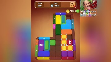 Wood Escape Color Block Level 280