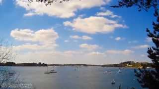 Camera AEE MagiCam SD21 TimeLapse at the Pointe of Arradon in Brittany