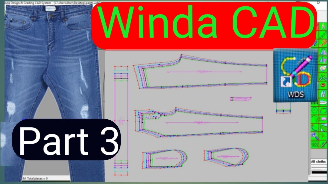 how to paint pattern making ! | (Part 3) how to Draft a pant pattern ...