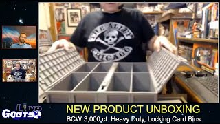 BCW Unboxing | 3,200 ct. Heavy Duty Locking Card Bin
