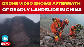 China Landslide LIVE Updates | Rescue Operation Underway For Dozens Missing In Sichuan Province