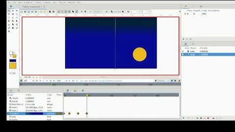 Membuat animasi Dasar menggunakan Synfig Studio