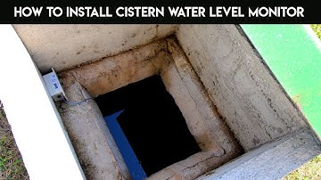 how to install a low level alarm in cistern - water level monitoring with wifi - PT level - ptlevel