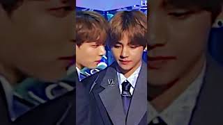 Nothing just his boyfriend is passing so he is getting shy😳💜 #taekook #jeonjungkook #kimtaehyung