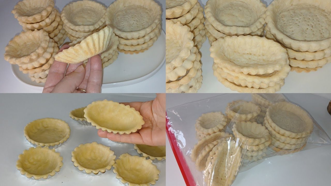 تحضيرات رمضان طريقة عمل تارتولات للكيش وكيفية الاحتفاظ بها 