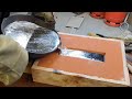 Making A Massive Zinc Ingot with Petrobond Sand