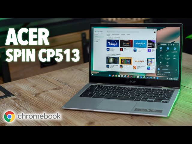 Acer Spin CP513 Chromebook tactile avec 14 h d'autonomie 😍 - YouTube