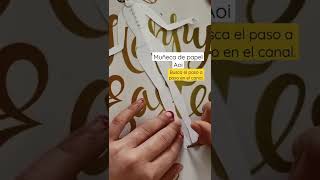 Muñeca de papel Aoi Kiriya #shorts