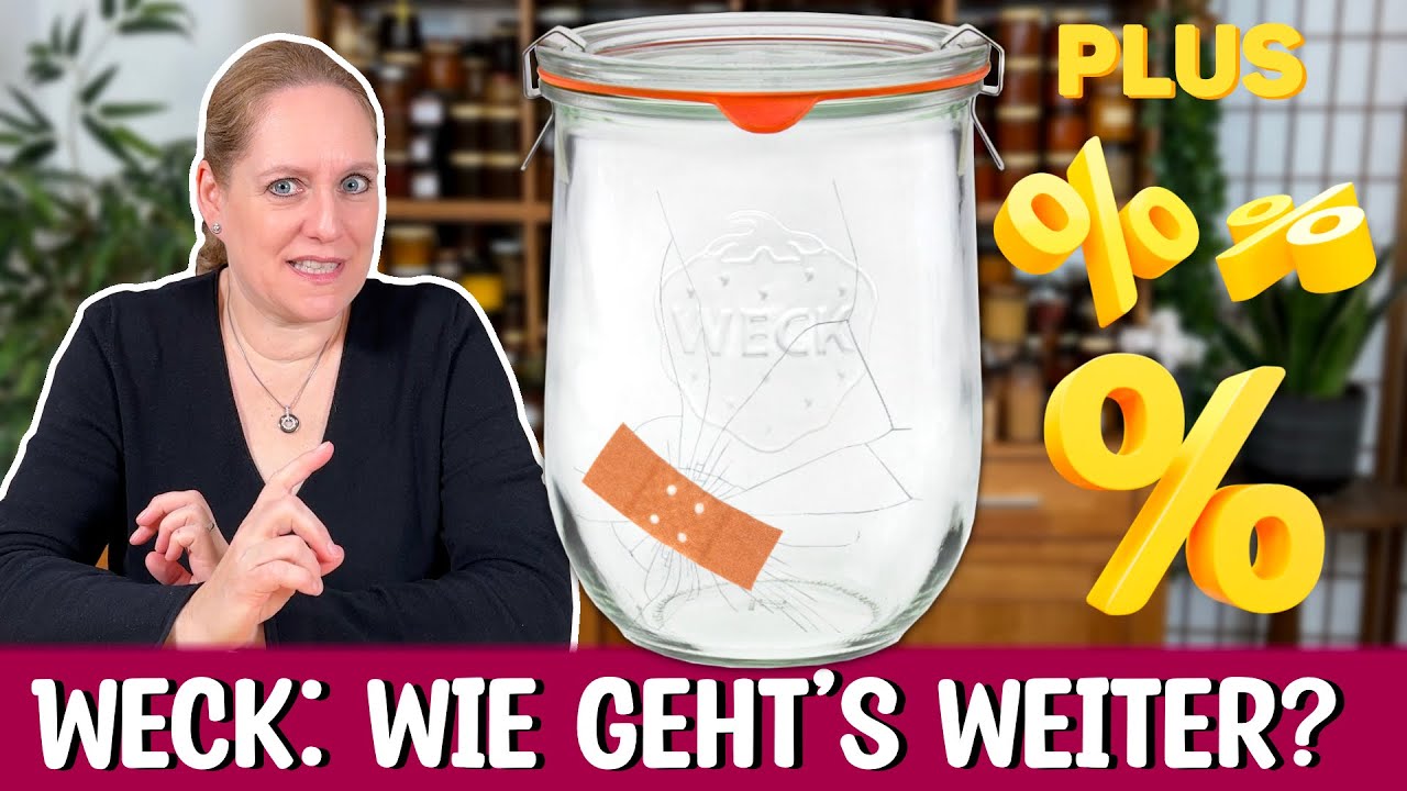 Nach Insolvenz: Wie sieht die Zukunft für unsere Weckgläser aus? 😳🤗