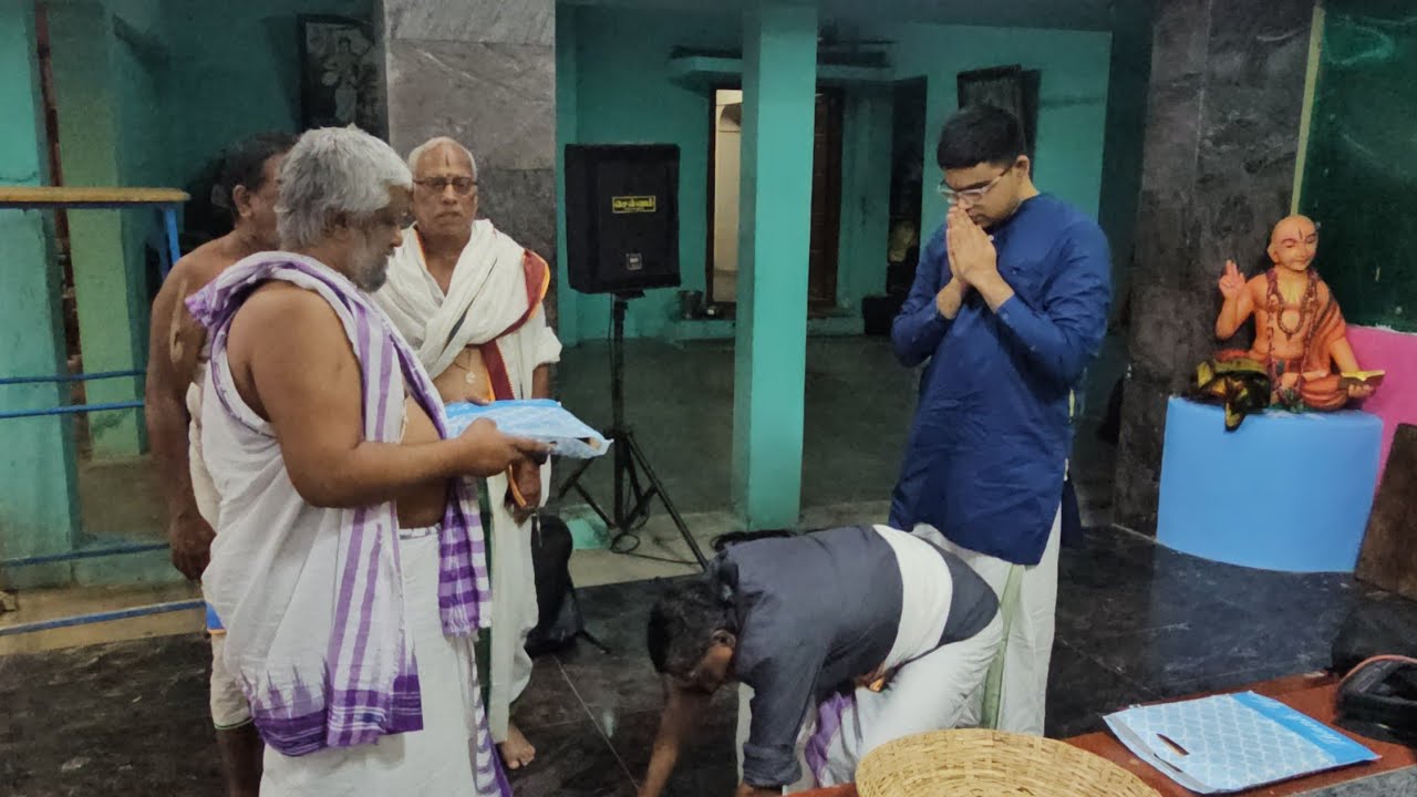 21-2-26 🙏🙏 LHVSMPS - Sri Raghavedra Sapthaha - Music Concert by Surya Shriram @ NSRS Mutt, Mohanur.