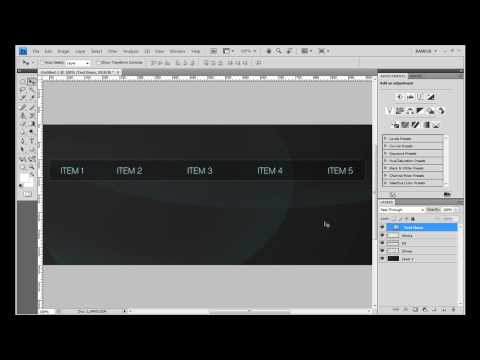 Transparency Menu Tutorial (HD)