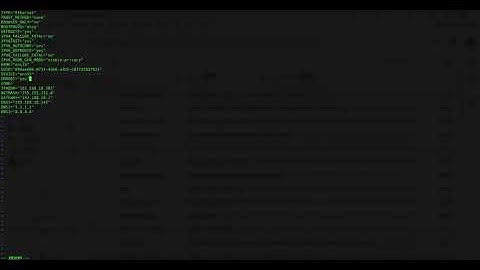 Set Static IP in CentOS/RHEL 7