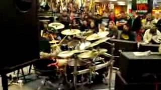 Shannon Lucas playing What A Horrible Night To Have A Curse - THE BLACK DAHLIA MURDER (Drum Clinic)
