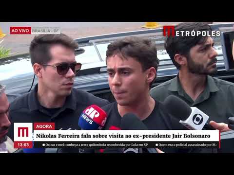 NIKOLAS VISITA BOLSONARO E SOLTA O VERBO