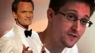 Edward Snowden Responds to Neil Patrick Harris 'Treason' Joke