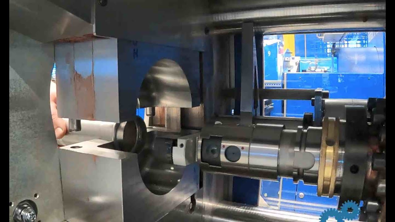 Tube end milling (Tubax-Rotary Electra, servo-eletric)